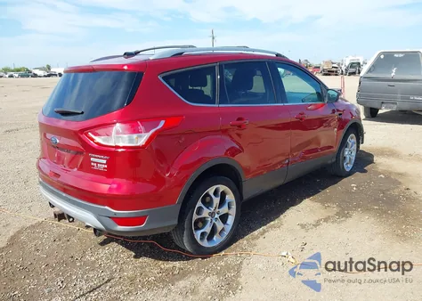 2013 Ford Escape Titanium z USA, uszkodzony, nr VIN 1FMCU0J93DUB57451